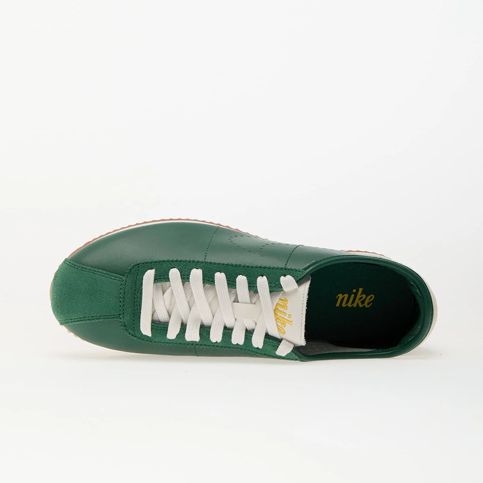 W Nike Cortez Lt Gorge Green/ Amarillo-Sail Size UK 6.5 Euro 40.5