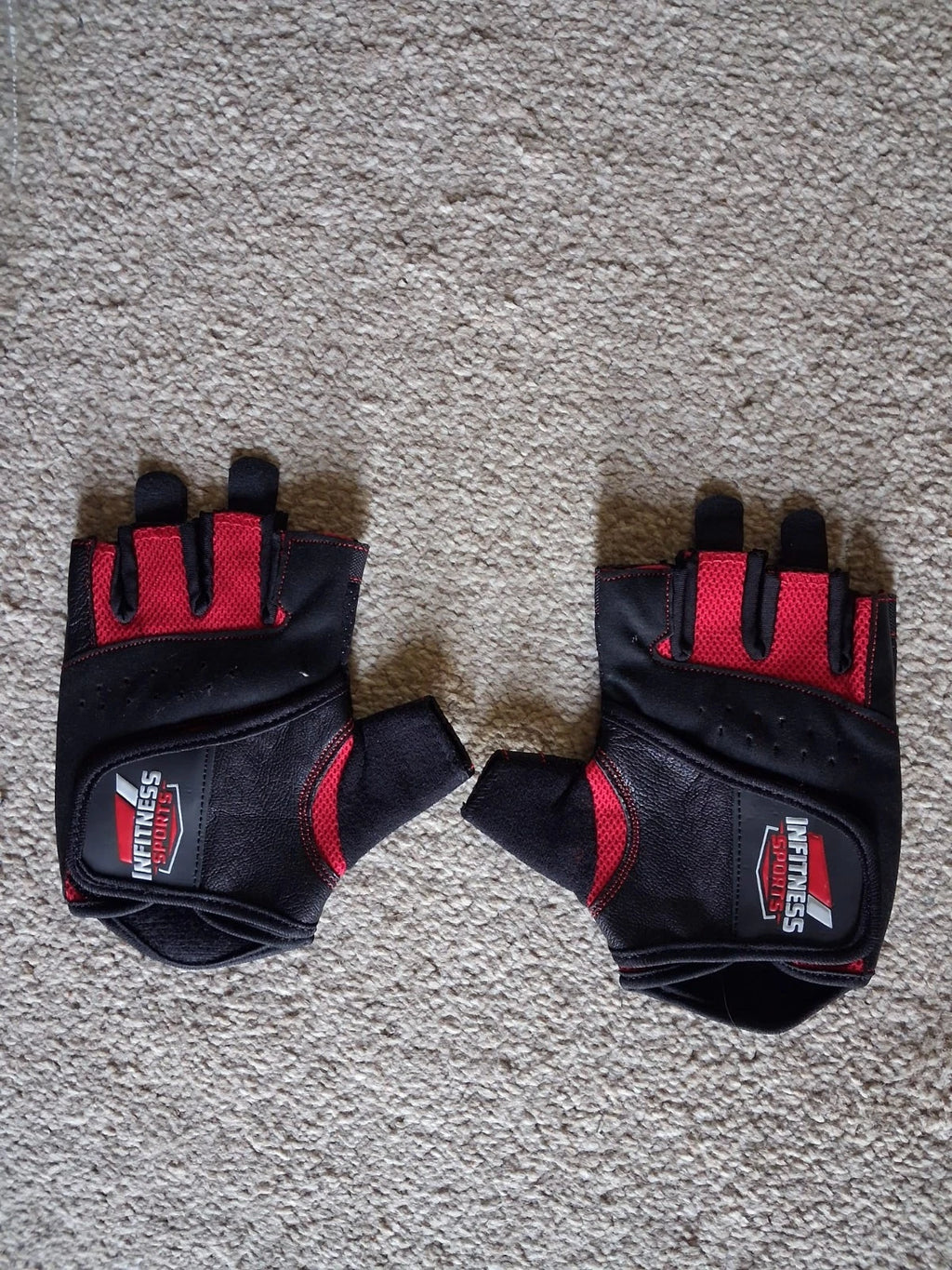 Weightlifting Fingerless Workout Gloves For Gym, Fitness, Training, Cycling, Unisex