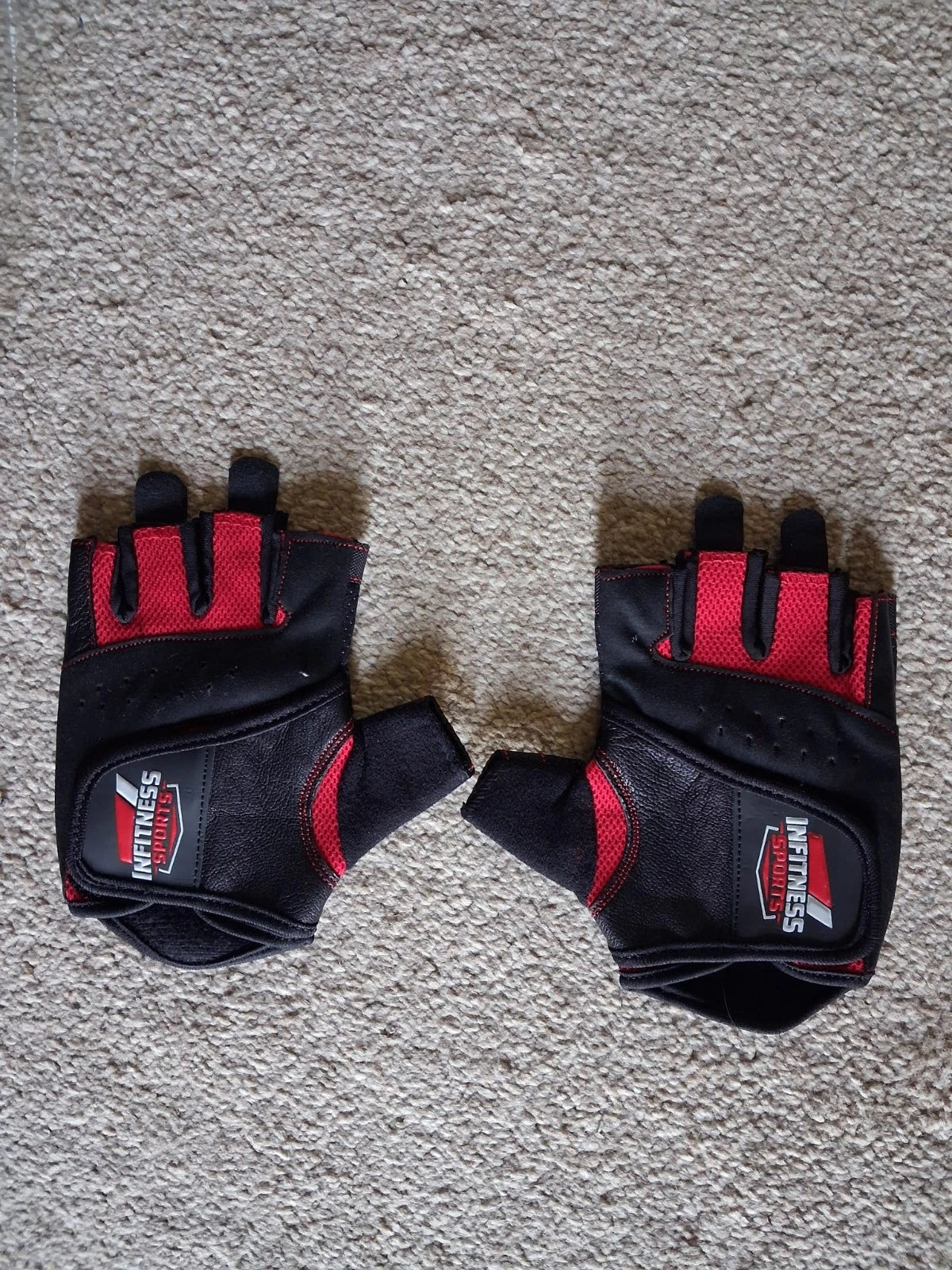Weightlifting Fingerless Workout Gloves For Gym, Fitness, Training, Cycling, Unisex