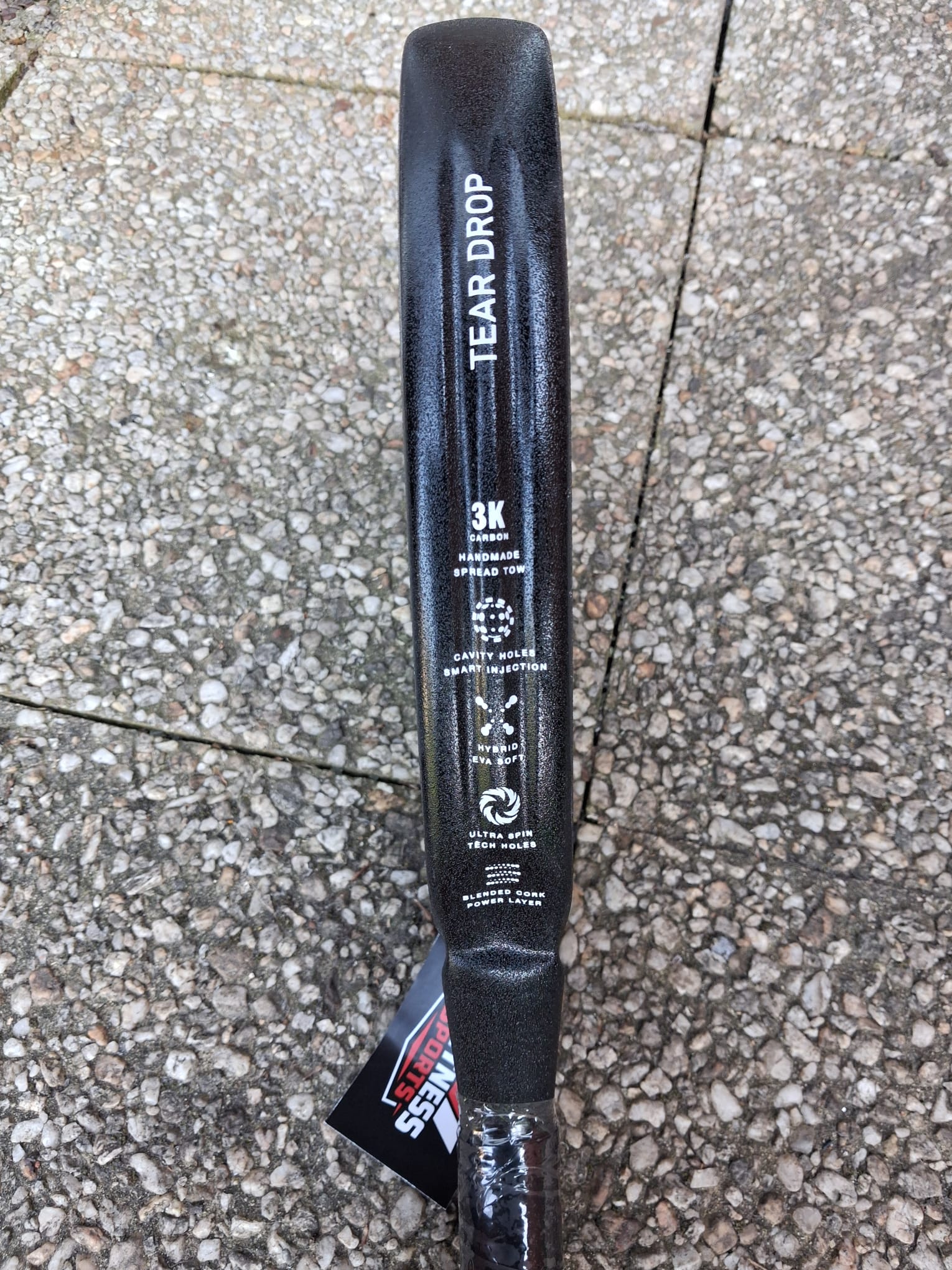 Infitness Sports 3K Carbon Padel Rackets Diamond/Teardrop & Hybraid Pro X Shapes