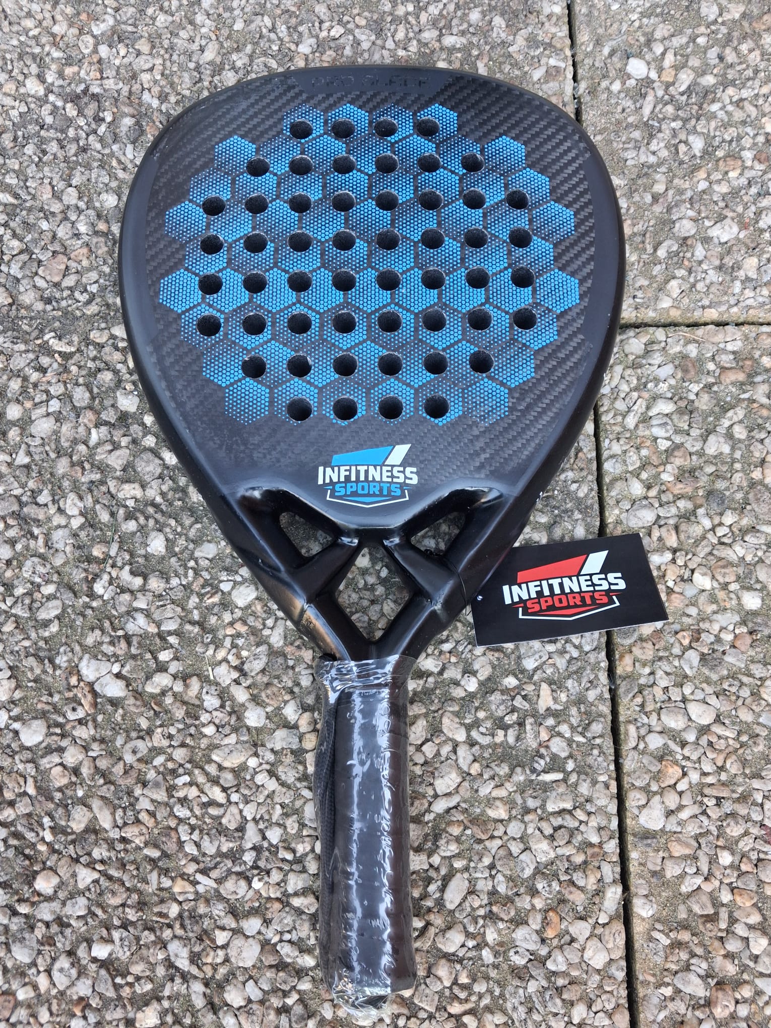 Infitness Sports 3K Carbon Padel Rackets Diamond/Teardrop & Hybraid Pro X Shapes