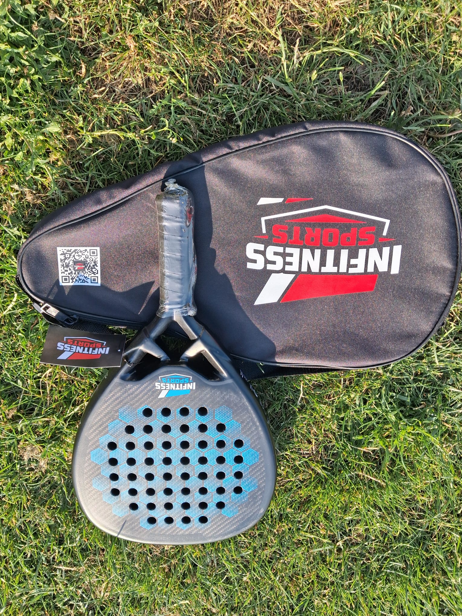 Infitness Sports 3K Carbon Padel Rackets Diamond/Teardrop & Hybraid Pro X Shapes