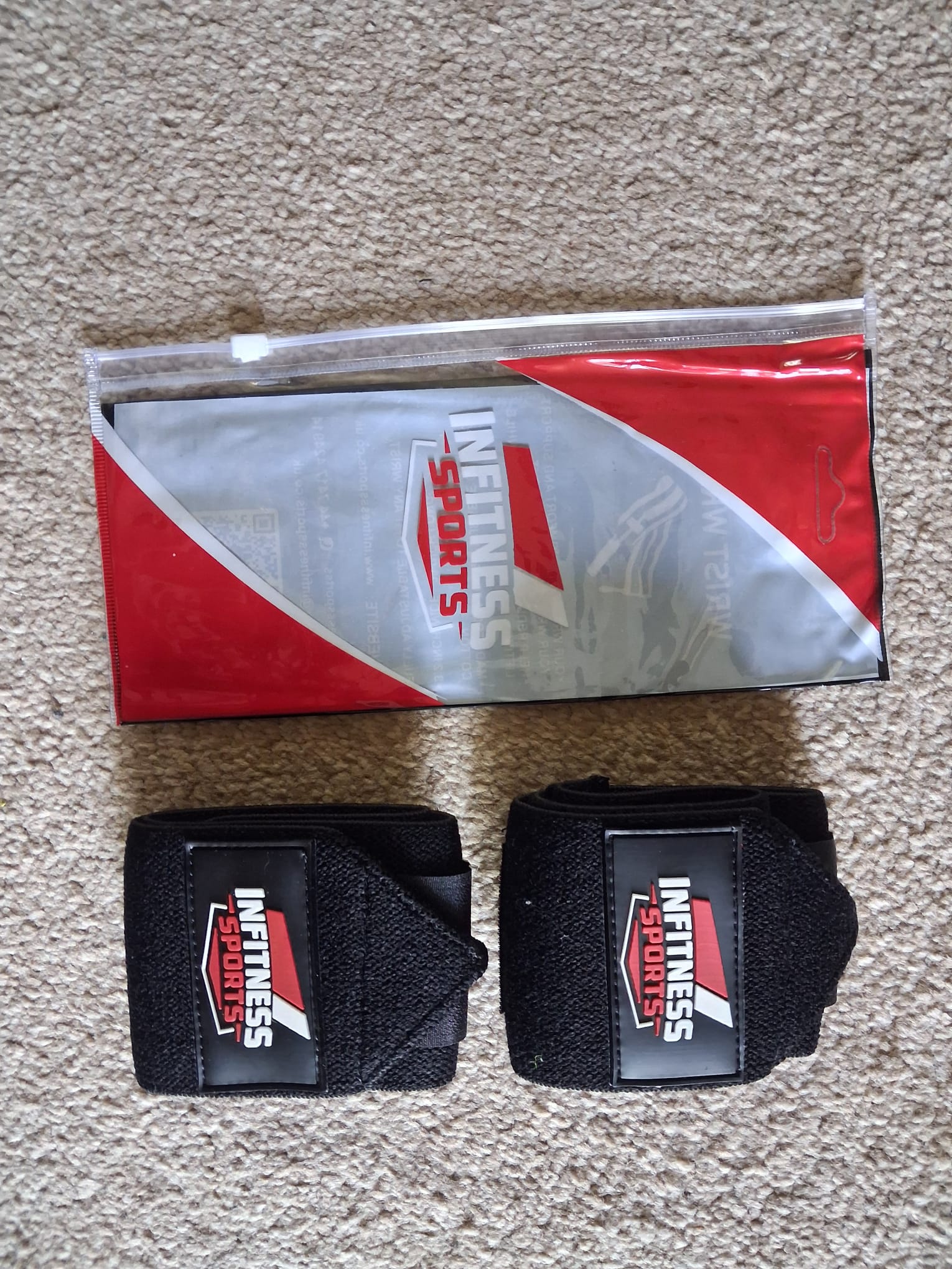 InFitness Sports 20 inches Wrist Wrap Black/ Baki/ Camo