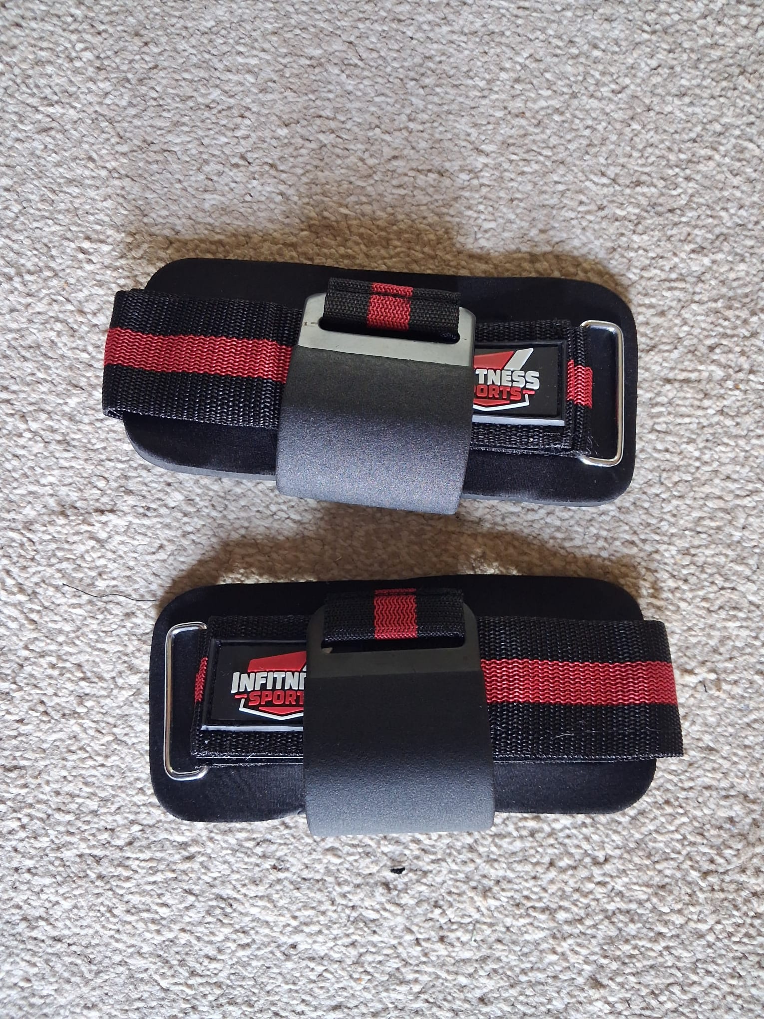 Weight Lifting latch Hooks with Lifting Straps Non-Slip Metal Rubber Coated