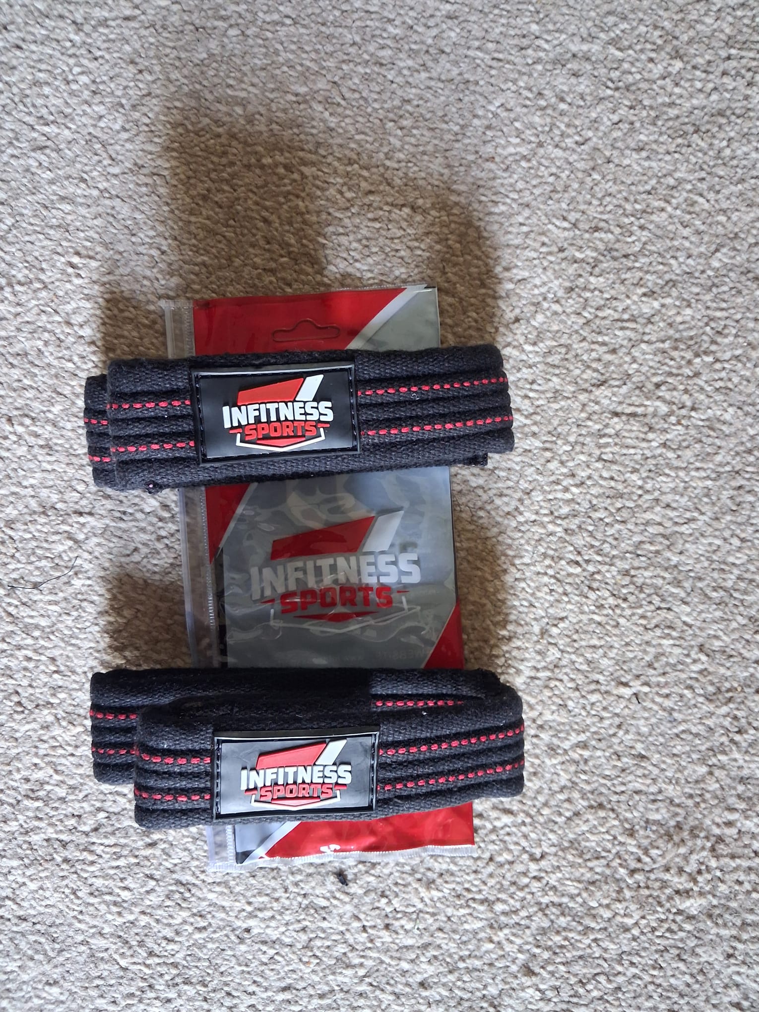 InFitness Sports woven Weight Lifting Straps