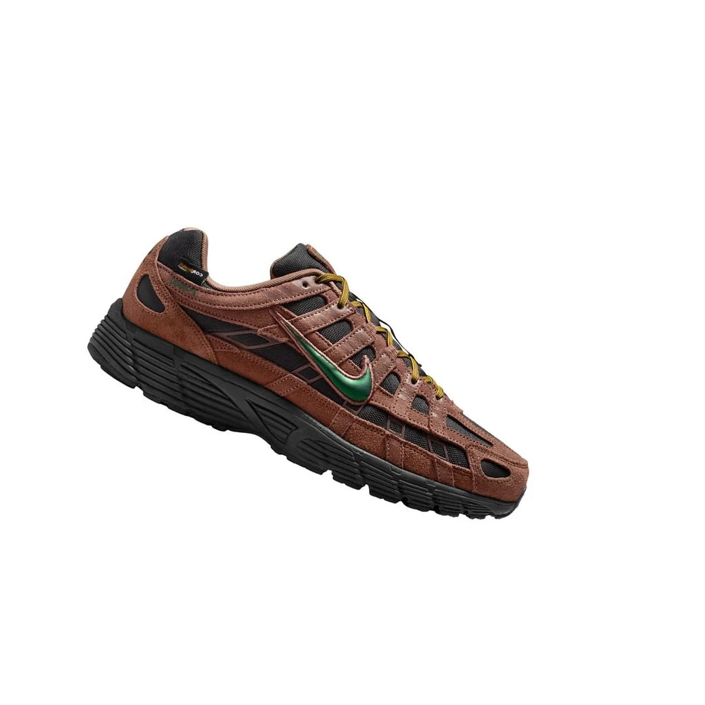 Nike P-6000 PRM Fauna Brown Gorge Green Black Maroon Size UK 10 Eur 45 Unisex with Full Box