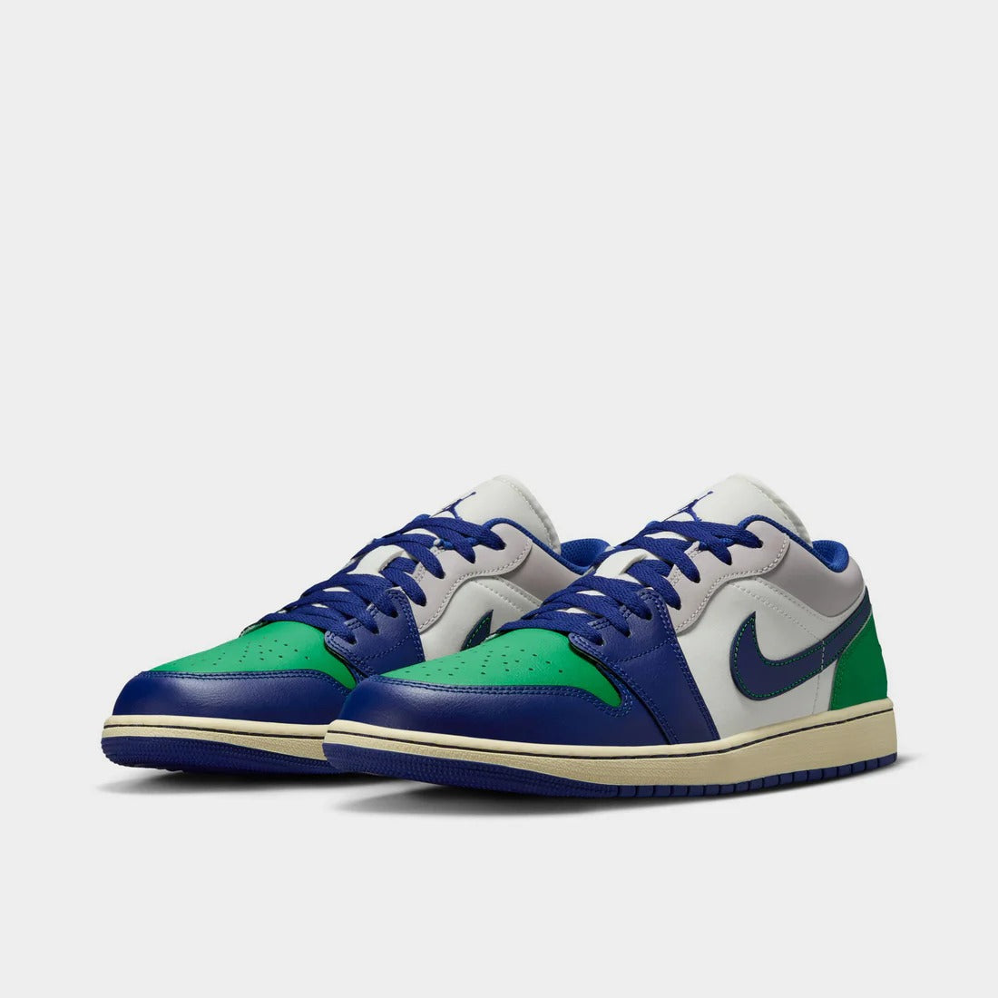 Nike Air Jordan 1 Low Sail Deep Royal Blue Size UK 11.5 US 12.5 Eur 47 Full Box