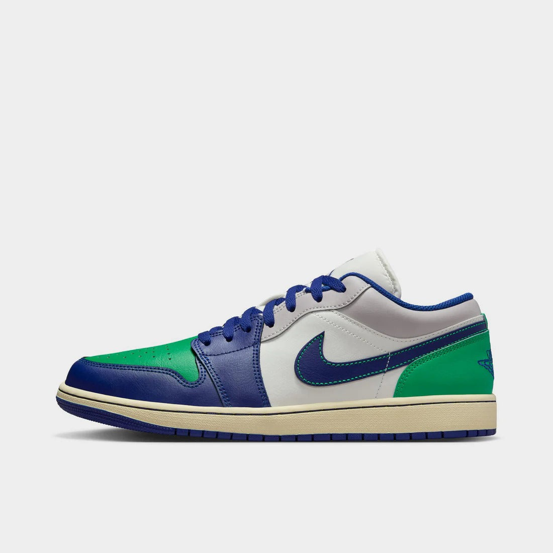 Nike Air Jordan 1 Low Sail Deep Royal Blue Size UK 11.5 US 12.5 Eur 47 Full Box