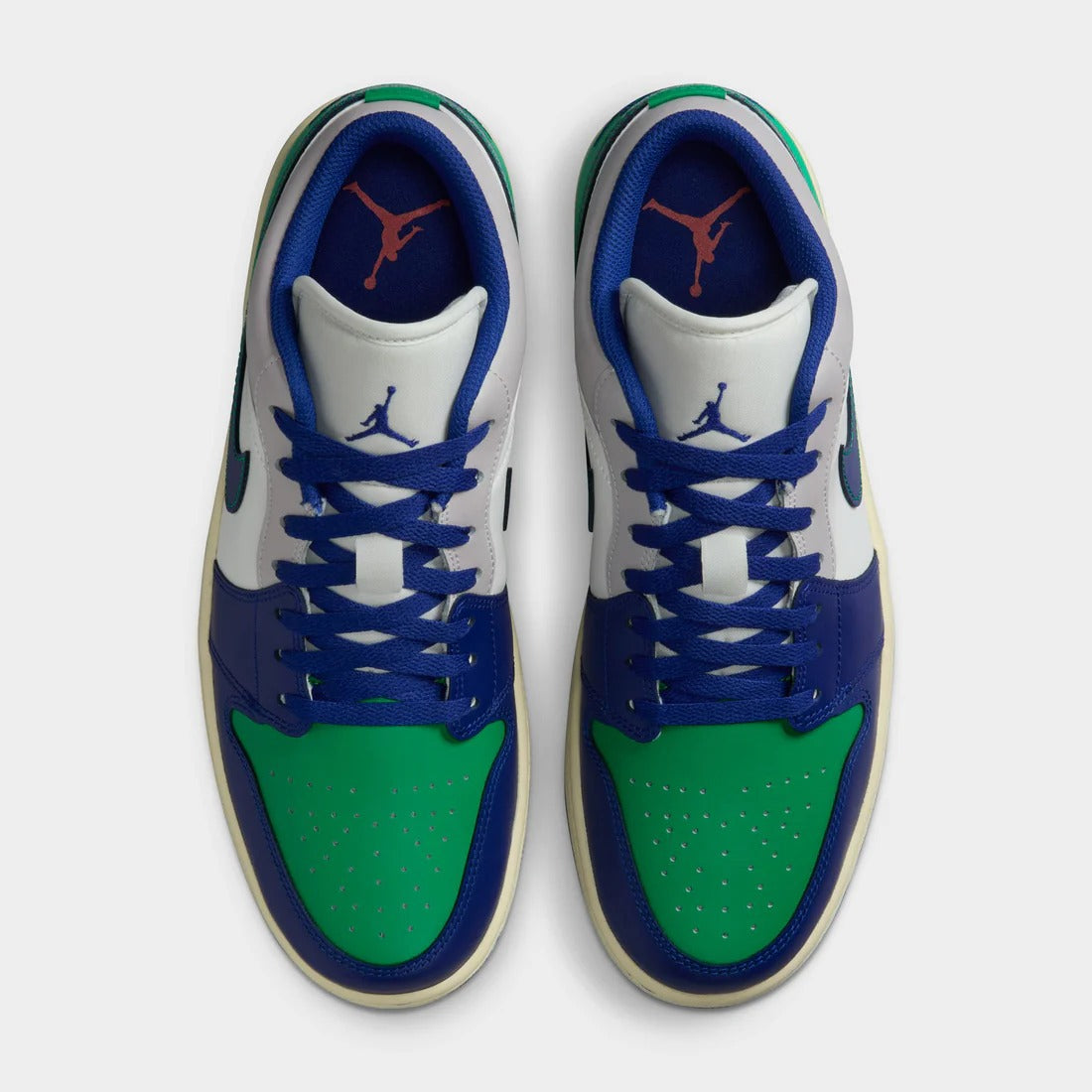 Nike Air Jordan 1 Low Sail Deep Royal Blue Size UK 11.5 US 12.5 Eur 47 Full Box
