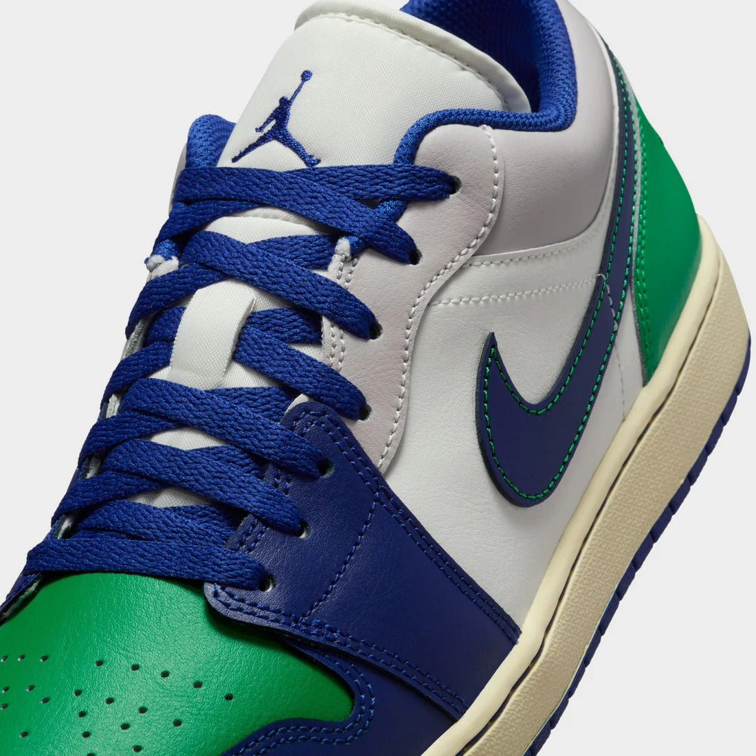 Nike Air Jordan 1 Low Sail Deep Royal Blue Size UK 11.5 US 12.5 Eur 47 Full Box