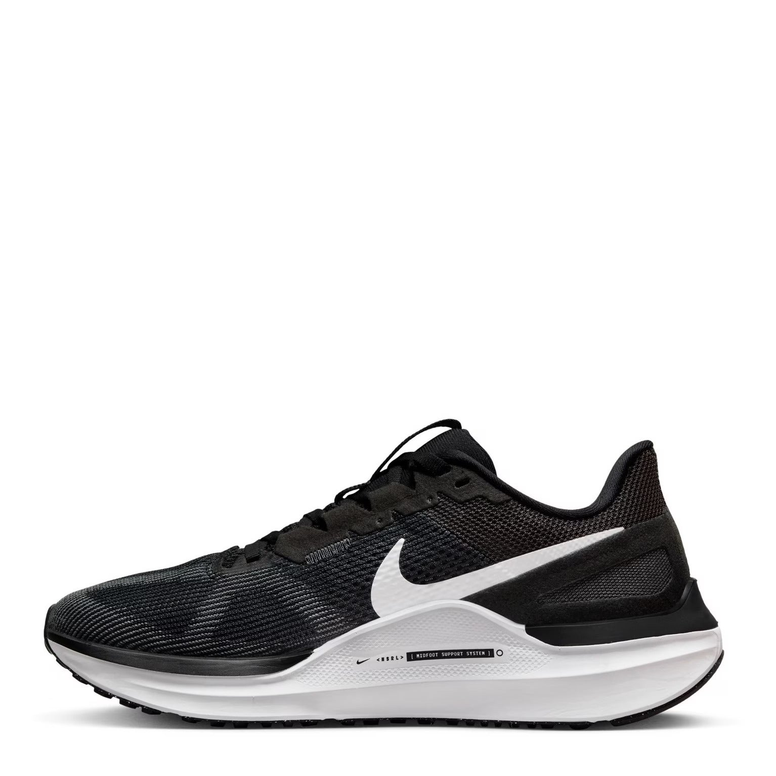 Nike Air Zoom Structure 25 Black White Iron Grey UK 6.5 EUR 40.5 Box without Lid