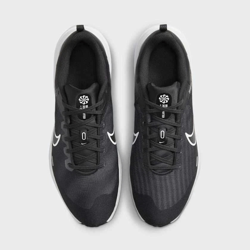Nike Downshifter 12 Blck Wht Dark Smoke Grey UK 11.5 Eur 47 US 12.5 Box No Lid