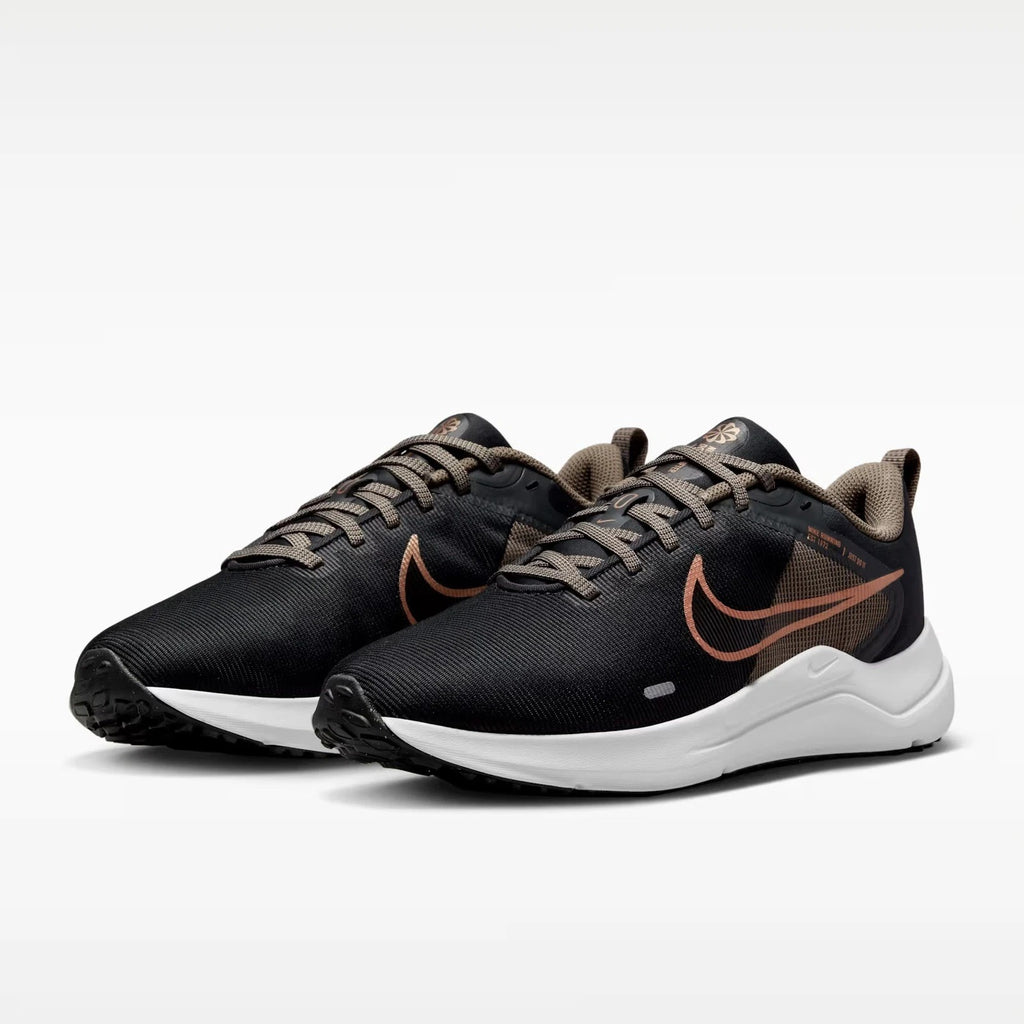 W Nike Downshifter 12 Smoke Grey Metallic Silver Running Shoe UK 6.5 Eur 40.5