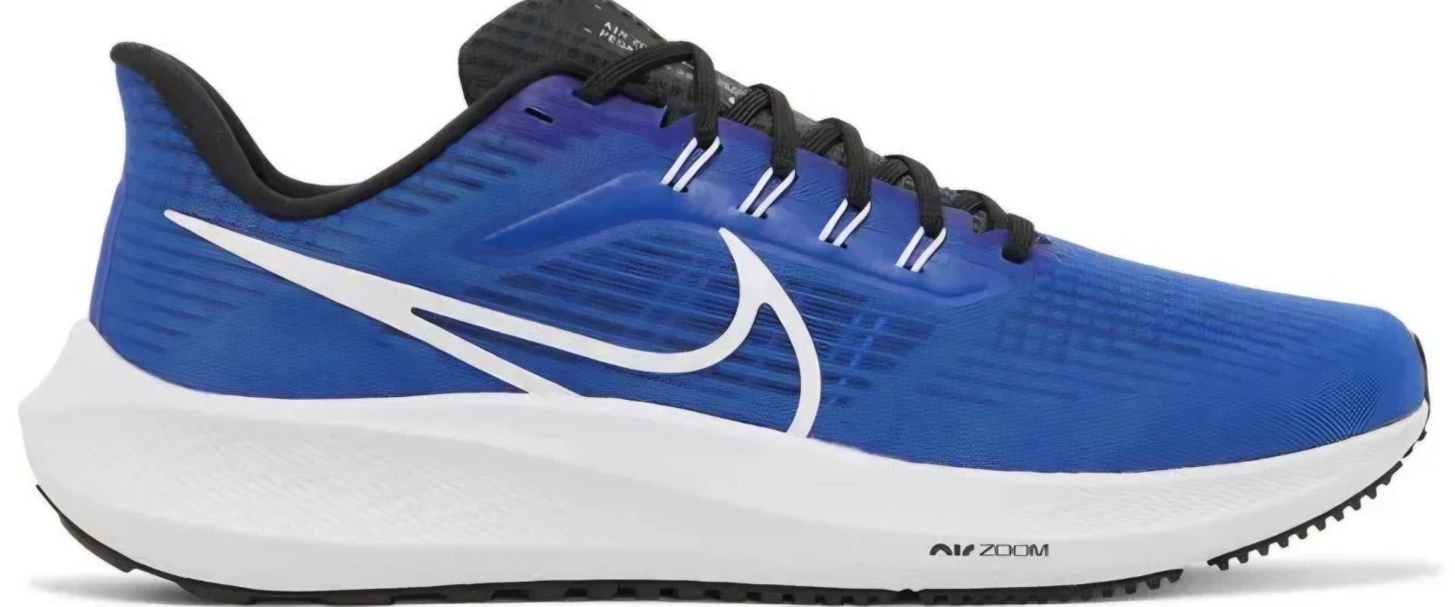 Nike Air Zoom Pegasus 39 White Blue Black Running Unisex Trainer UK 7 With Box