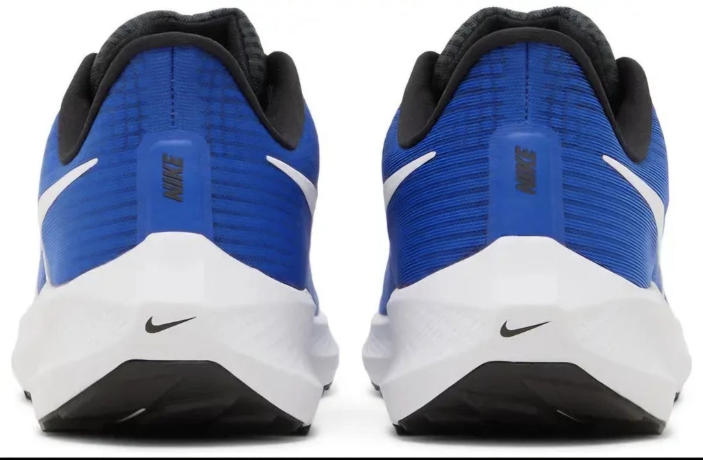 Nike Air Zoom Pegasus 39 White Blue Black Running Unisex Trainer UK 7 With Box