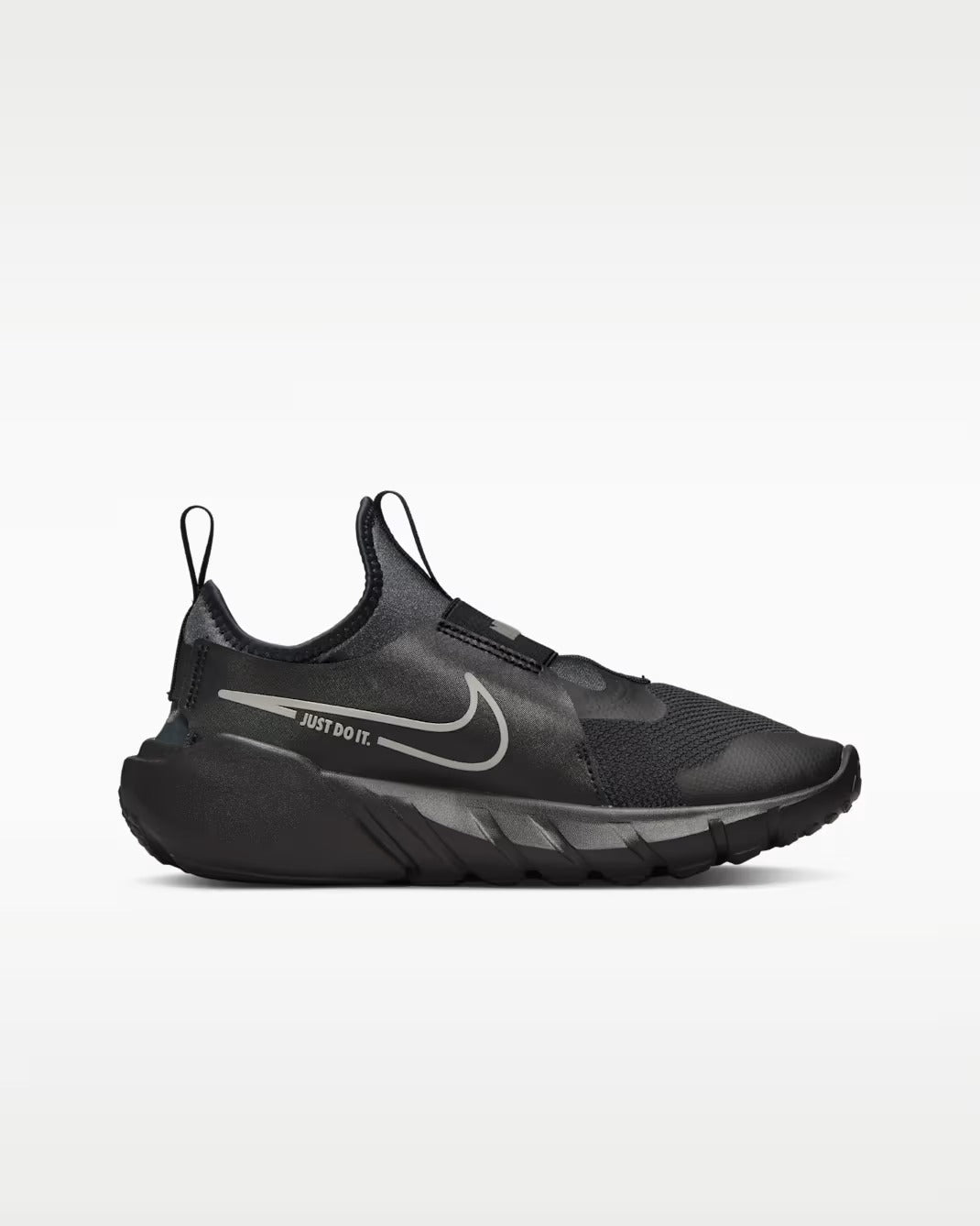 Nike Flex Runner 2 GS Black Flat Pewter Anthracite Trainer DJ6038 001 with Full Box