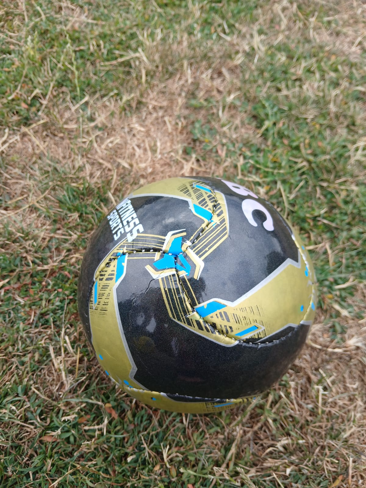 FOOTBALL Size 1 & 2 Multi colour Skills Ball for young players Footwork Practice