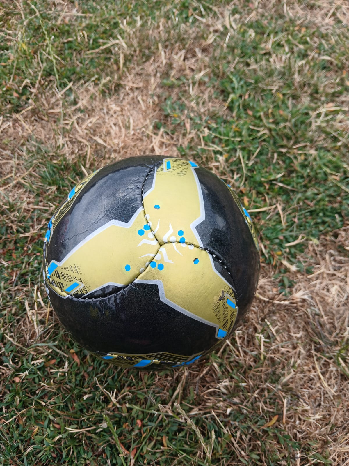 FOOTBALL Size 1 & 2 Multi colour Skills Ball for young players Footwork Practice