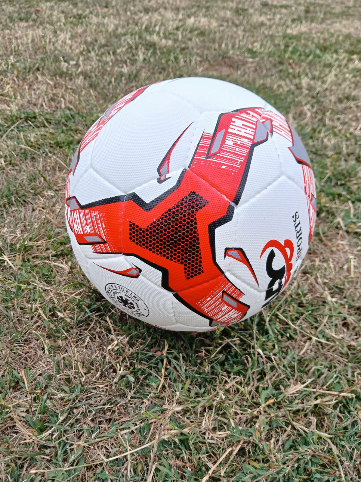 Hand Stitched 3 Layer FOOTBALL Size 5 Quality Match Ball Multicoloured