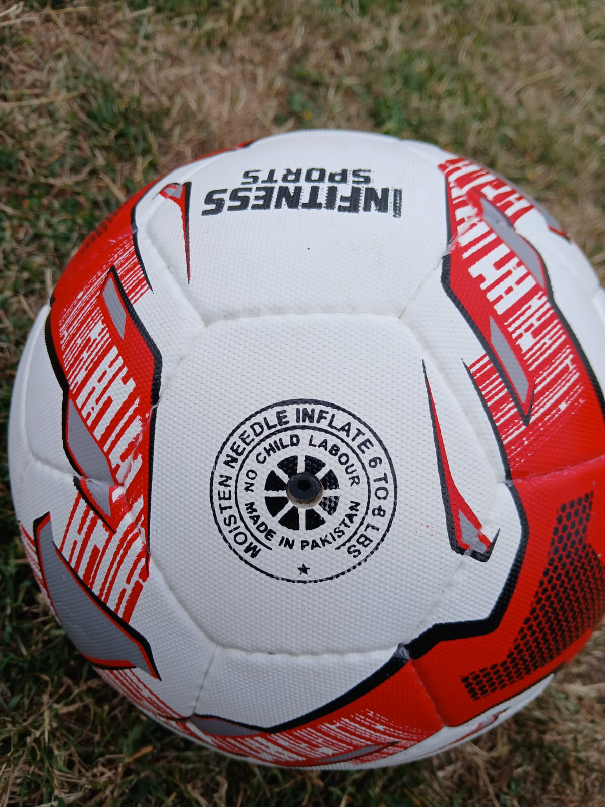 Hand Stitched 3 Layer FOOTBALL Size 5 Quality Match Ball Multicoloured