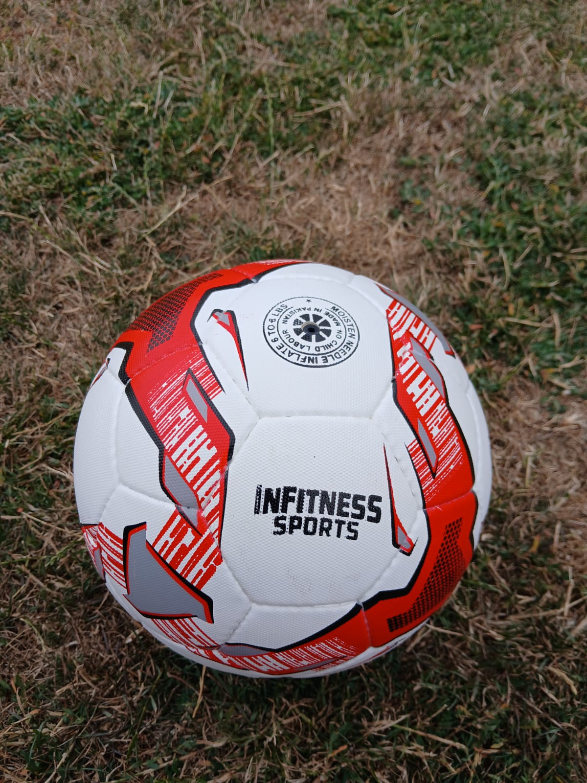 Hand Stitched 3 Layer FOOTBALL Size 5 Quality Match Ball Multicoloured