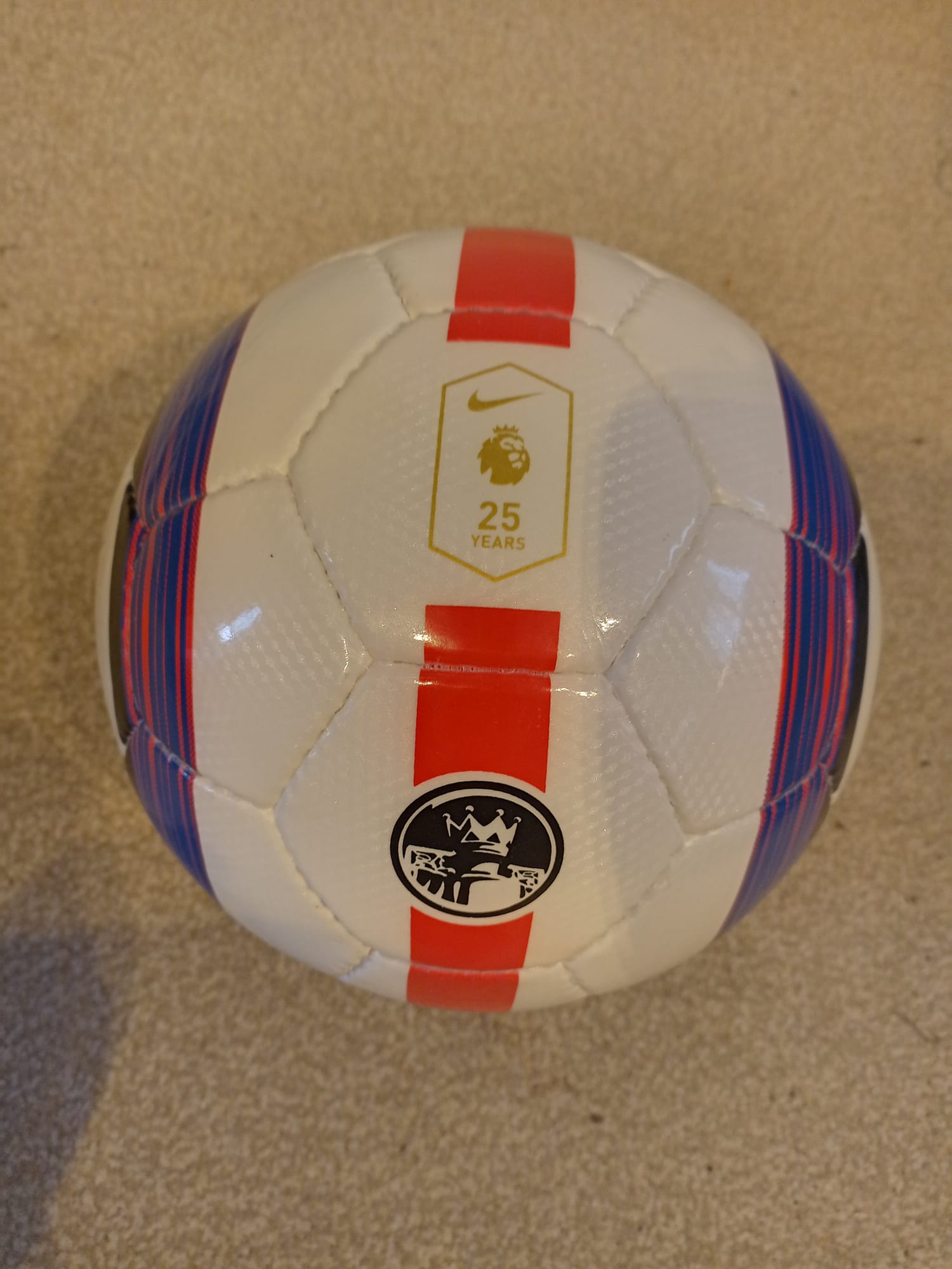 Handstitched 3 Layer FOOTBALL Size 5 Quality Ball FIFA Multicoloured Professional