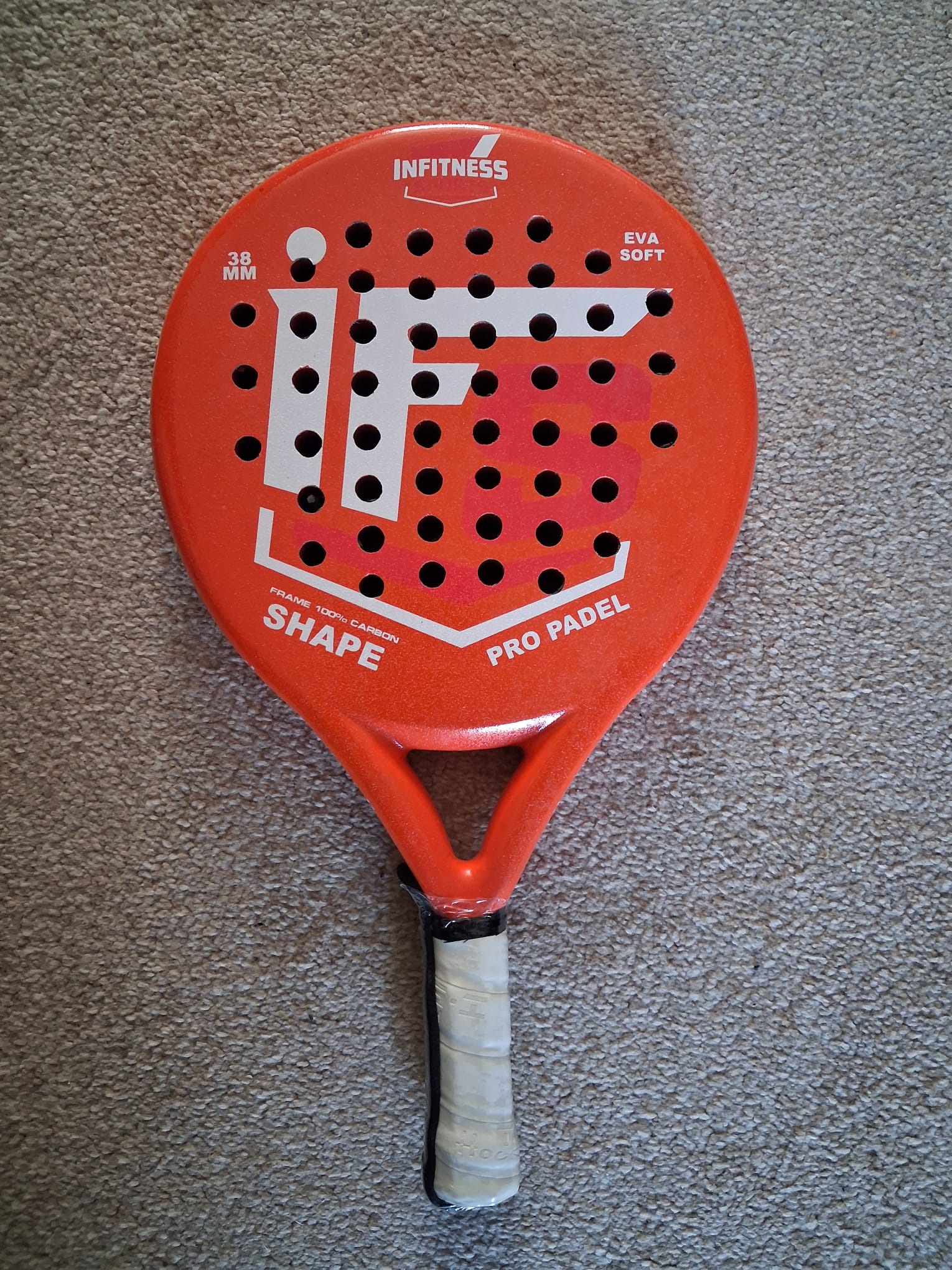 Infitness Sports 3K Carbon Padel Rackets Diamond/Teardrop & Hybraid Pro X Shapes