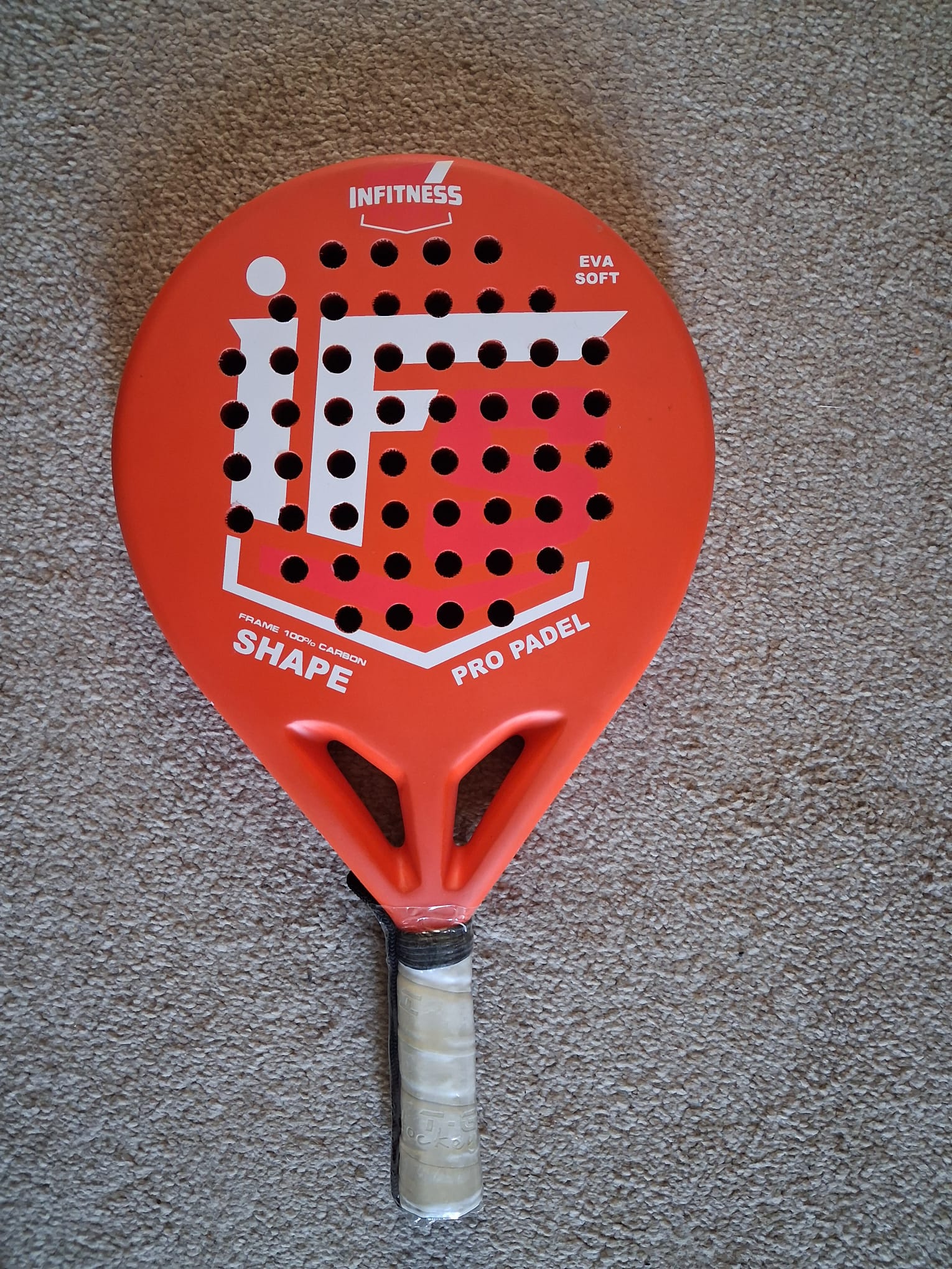 Infitness Sports 3K Carbon Padel Rackets Diamond/Teardrop & Hybraid Pro X Shapes