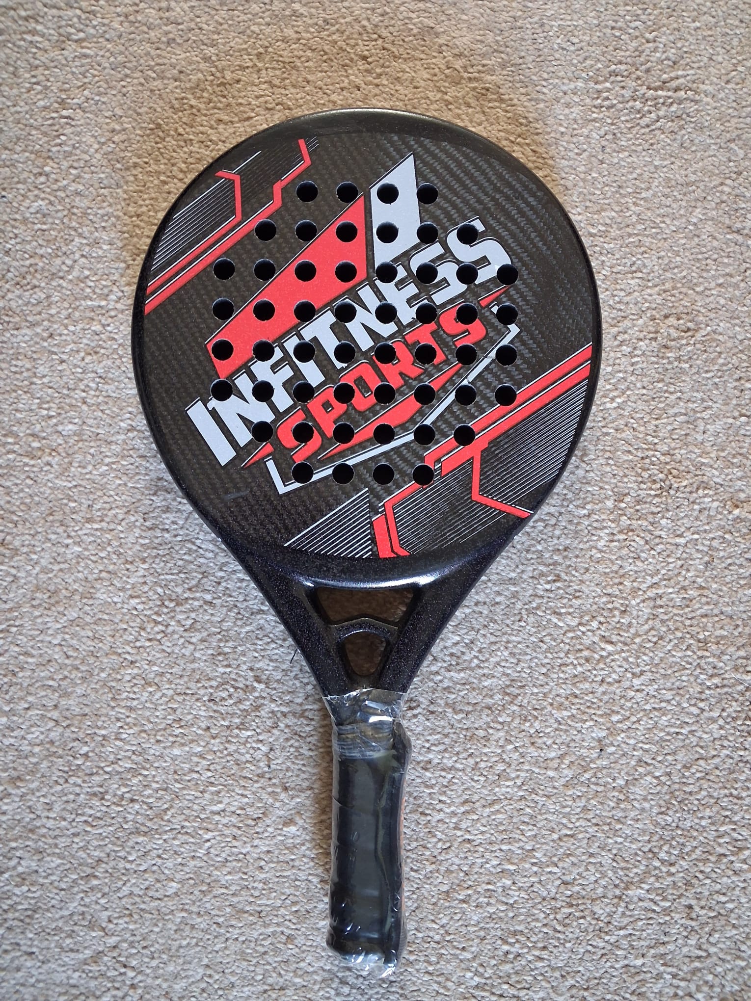 Infitness Sports 3K Carbon Padel Rackets Diamond/Teardrop & Hybraid Pro X Shapes