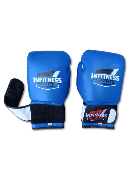 InFitness Sports Premium Leather Boxing Gloves Gym Adult MMA Muay Thai Training