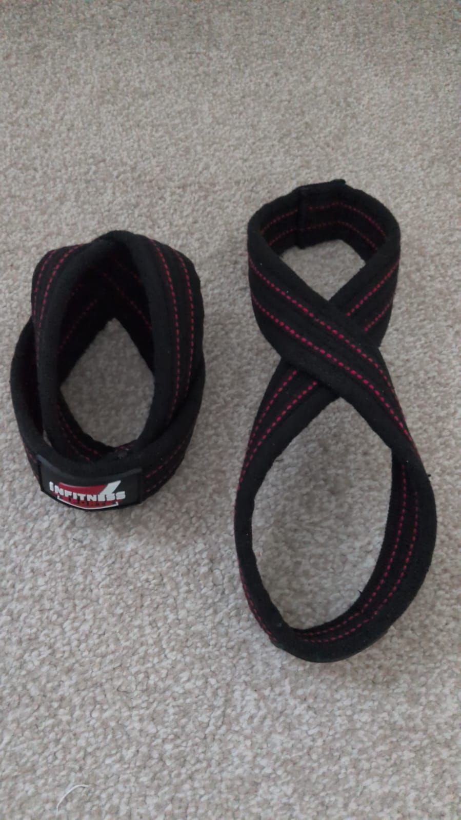 Infitness Sports Figure-8 Woven Strap Effective Workout Optimised Lifting Gym Equipment