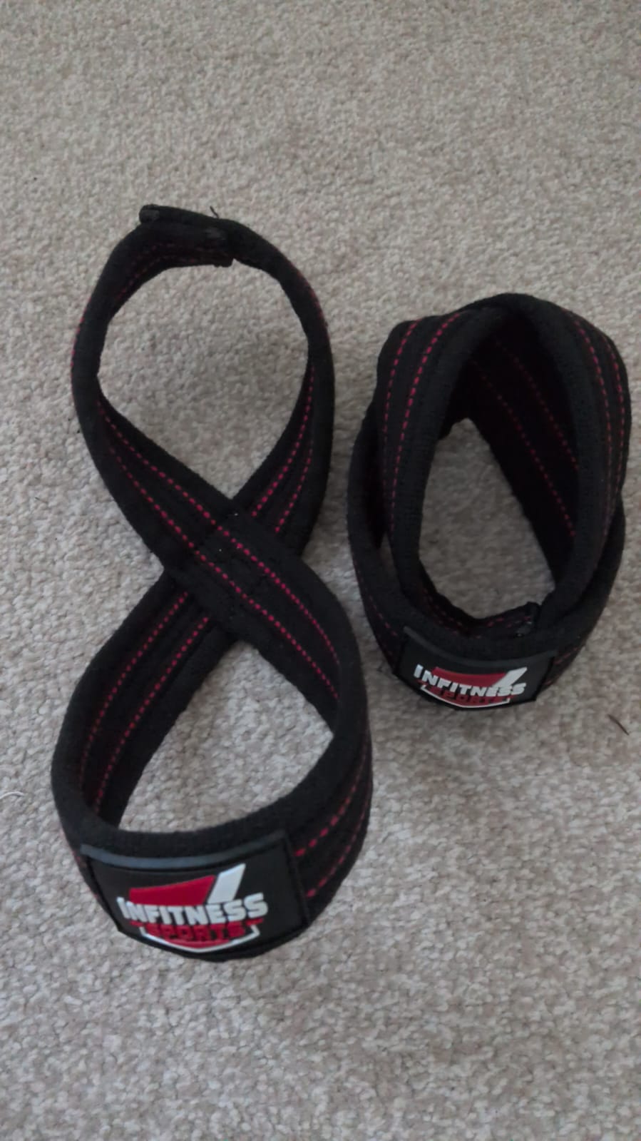 Infitness Sports Figure-8 Woven Strap Effective Workout Optimised Lifting Gym Equipment