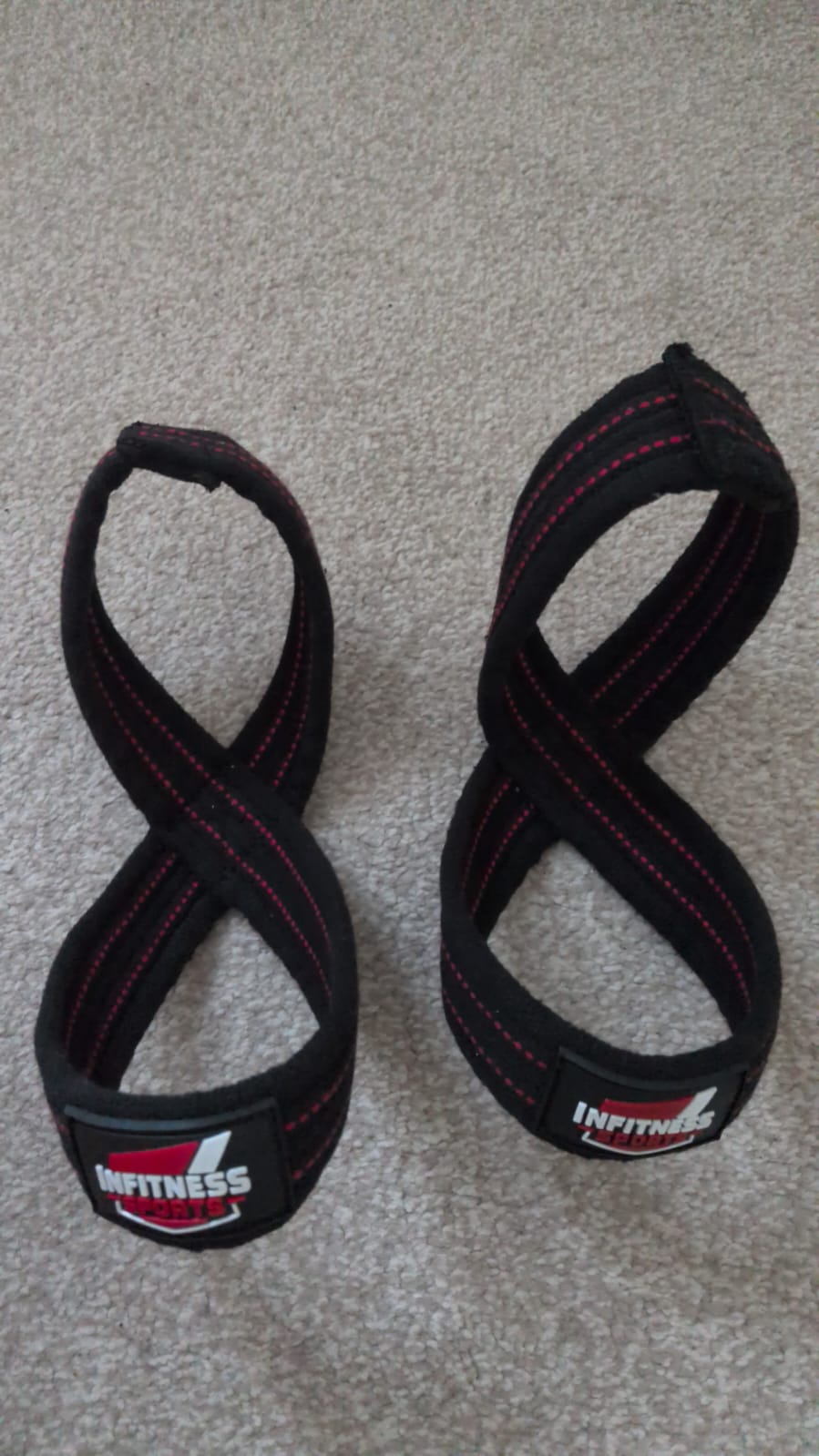 Infitness Sports Figure-8 Woven Strap Effective Workout Optimised Lifting Gym Equipment