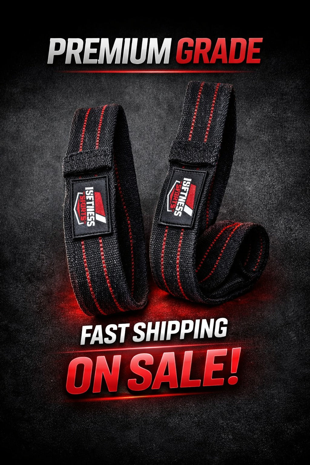 Infitness Sports Figure-8 Woven Strap Effective Workout Optimised Lifting Gym Equipment