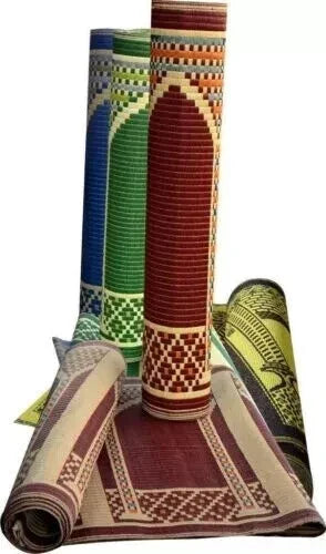 Durable Plastic Prayer Mats 24 & 30 FEET Full One Length Long Mosalah/Jayenamaz