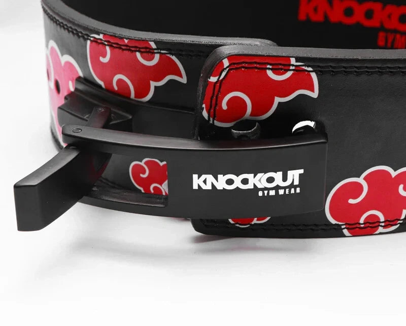 Weightlifting Belt Printed Anime/Goku Edition LEVER Control/ Self Lock/ Buckle Pin