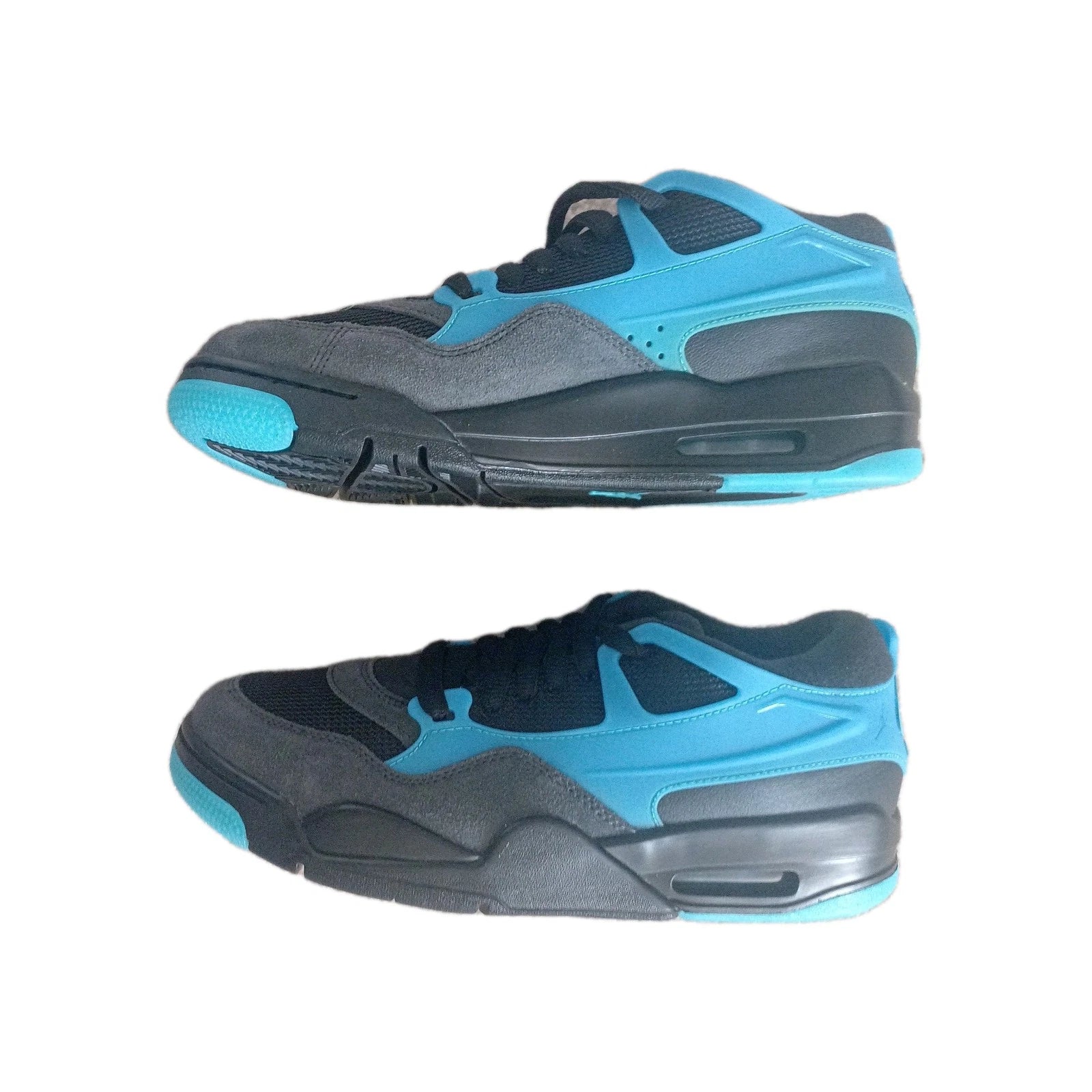 Nike Air Jordan 4 RM Black/ Gamma Blue ANTHRACITE Sneakers Multiple Sizes