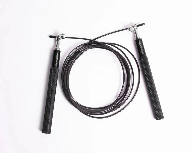 Adjustable Adults Skipping Steel Jump Rope Exercise Gym Aluminium Boxing Speed