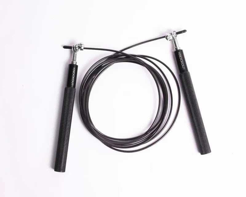 Adjustable Adults Skipping Steel Jump Rope Exercise Gym Aluminium Boxing Speed