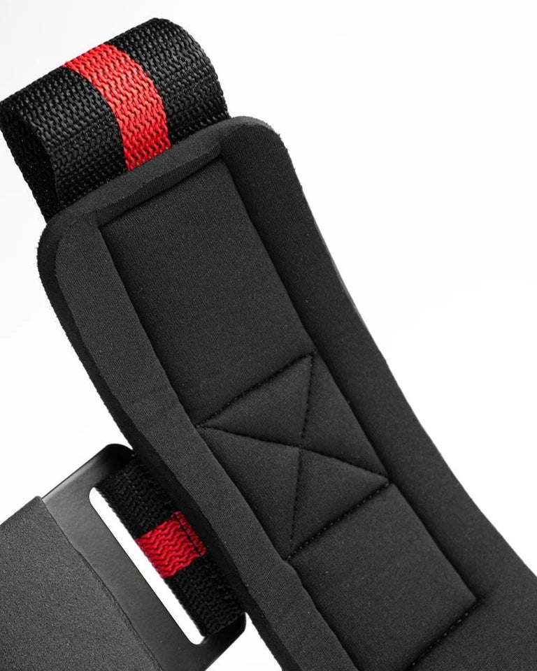 Weight Lifting Wrist Hooks Lifting Straps Non-Slip Rubber Coated Lifting Straps